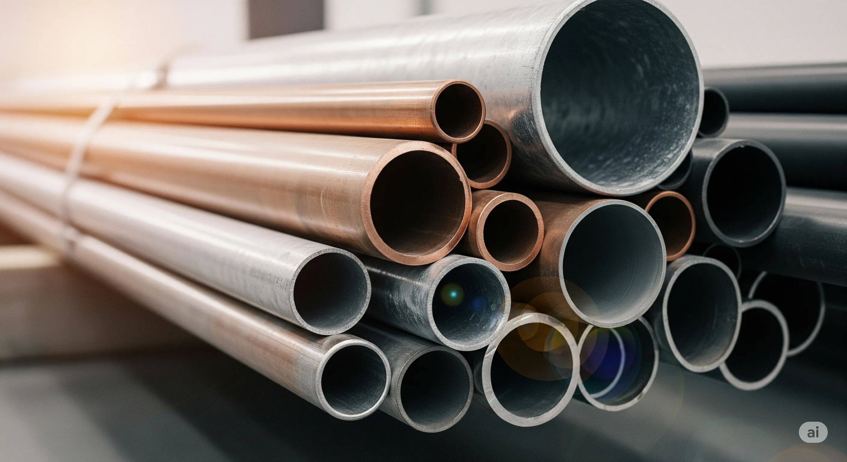Industrial grade seamless carbon steel pipes